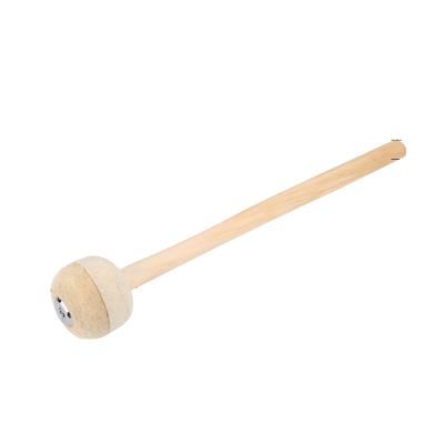 Langlebiger Bass Drum Schlägel mit Wollfilz-Kopf Perkussions Marschkapellen Zubehör