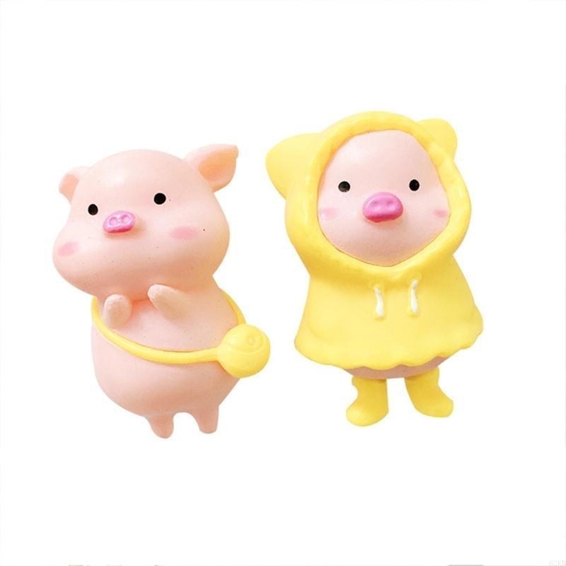 62KD Set of 6 Cartoon Fridge Magnets Cartoon Message Board Reminder Decoration