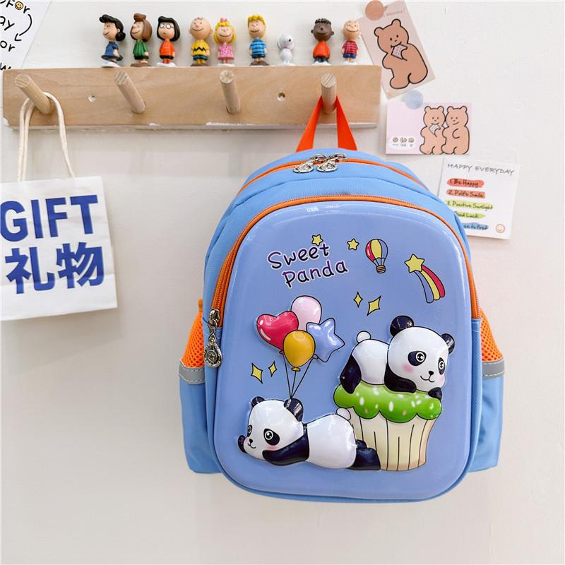 Anti-Lost Student Schoolbag Cute Red Panda Boys And Girls Backpack Cartoon Rabbit Children S Bag