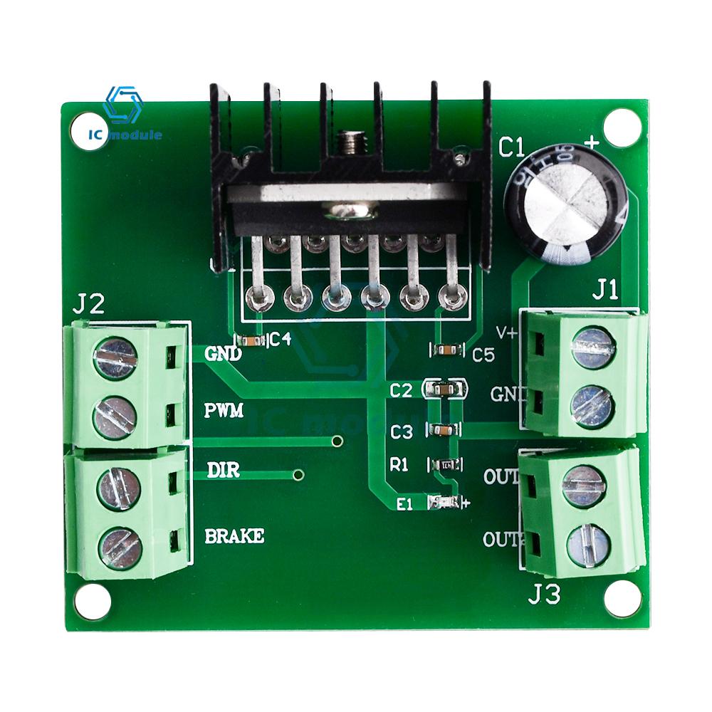 3A 75W Single Channel DC Motor Driver Board Motor Driver DC PWM Speed Adjustable Motor Driver Module LMD18200T