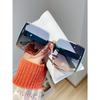 Sunglasses Women's High End Feeling Insyear Sun Protection and Ultraviolet Rays Large Face Slimming Sunglasses