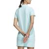 adidas T Shirts Women's Blue Crew Neck Moderate Straight Fit HS9015