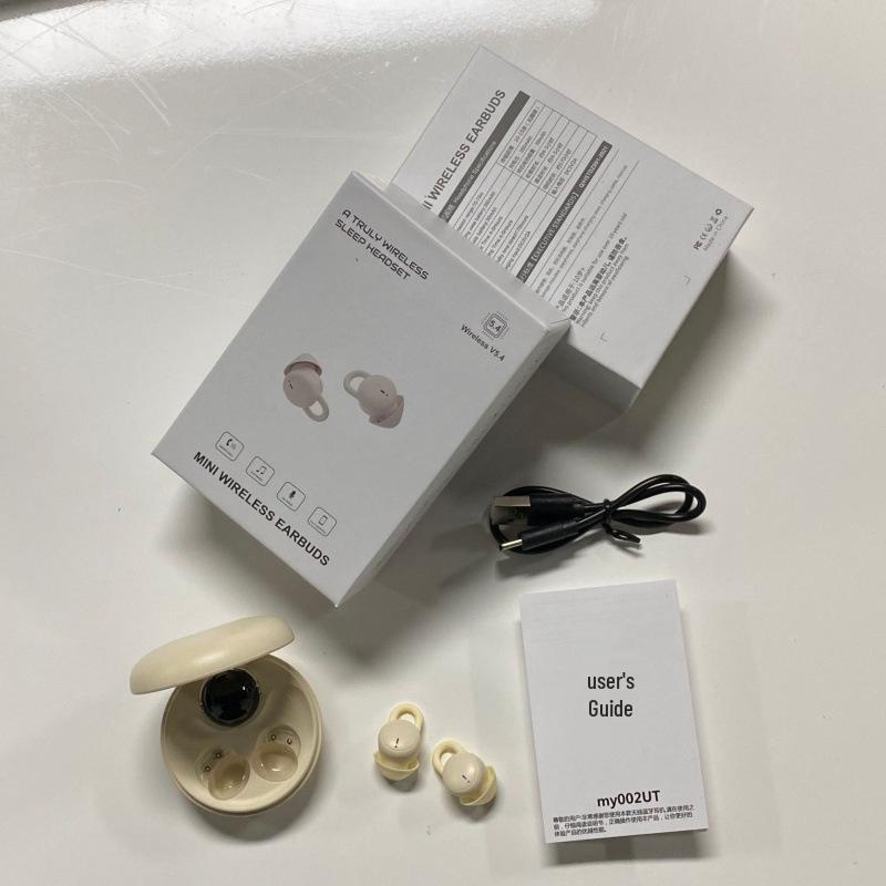2025 True Wireless Noise Cancelling Sleep Earbuds: Long Battery, Comfortable In-Ear Design