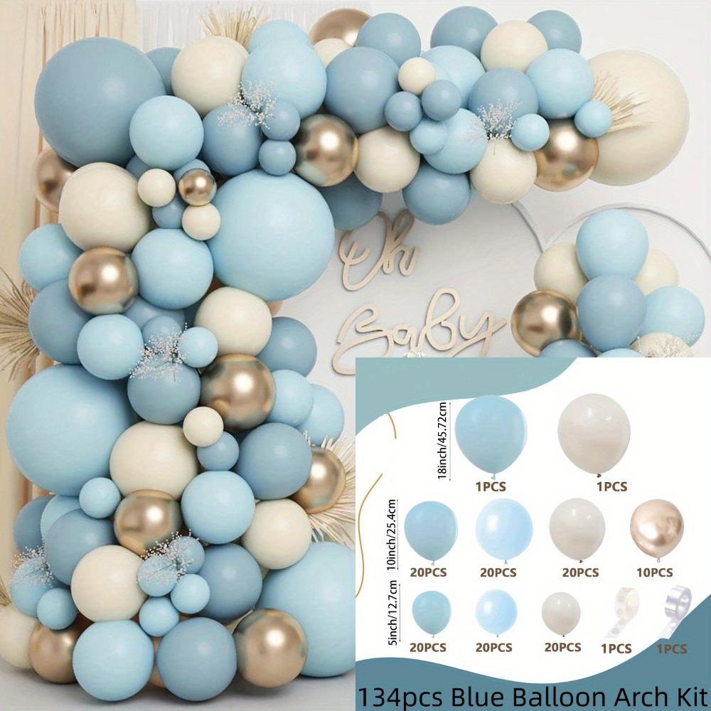 

134PCS Blue Balloon Wreath Arch Kit - Birthday, Anniversary, Engagement and Wedding - Indoor/outdoor Party Decoration Other