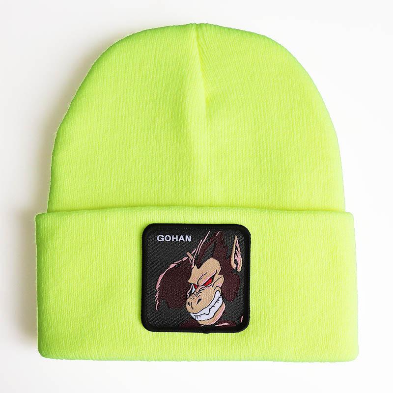 Anime merchandise cartoon Dragon Ball Son Gohan SON GOHAN Knitted hat, woolen hat, hip-hop ski pullover hat