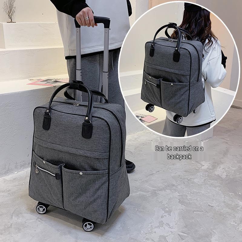 Universal Wheel Carry-on Trolley Bag: Lightweight Travel Luggage for Mother and Child