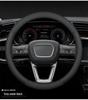 Genuine Leather Non-Slip Steering Wheel Cover for Jaguar XF, F-PACE, XEL, XFL, XJ, XE – All Seasons