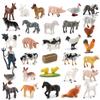 Cross-border Farm Animal Models: Children's Cognitive Toys - Chicken, Duck, Goose, Cow, Sheep, Pig, Horse, Donkey, Cat & Dog