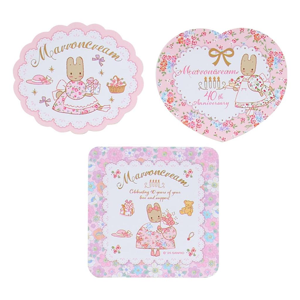 Sanrio Sticker Set Cream Fashion Marron Ages 3 and 158119 (Marron Show) Cream, Up,