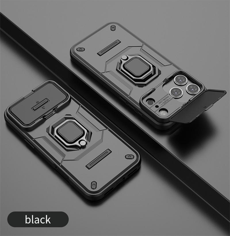 For iPhone 17 Pro Max Case Slide Camera Len Cases iPhone 17 Air iPhone 17 Pro Max Cover Bumper Shockproof Armor PC Phone Cover