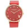 Coach Women's Perry 36mm Quartz Watch, Red, Leather, COACH 14503977