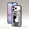 J-Jean J-Jullien M-Minimalistische Kunst Telefoonhoesje Magnetisch Voor iPhone17 16 15 14 13 12 Pro Max Voor Magsafe Draadloos Opladen Cover