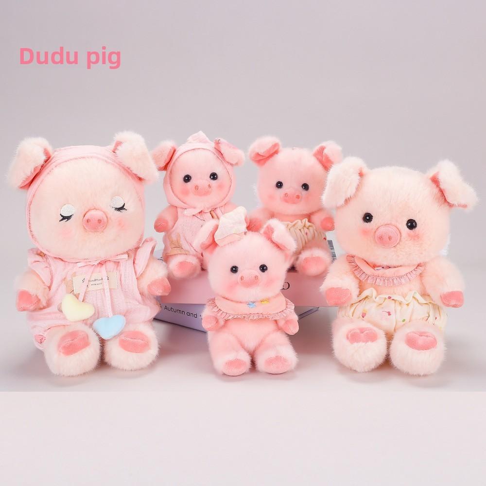 Plush Pig Toy For Girls Soft Cartoon Doll Gift For Sleep Comfort