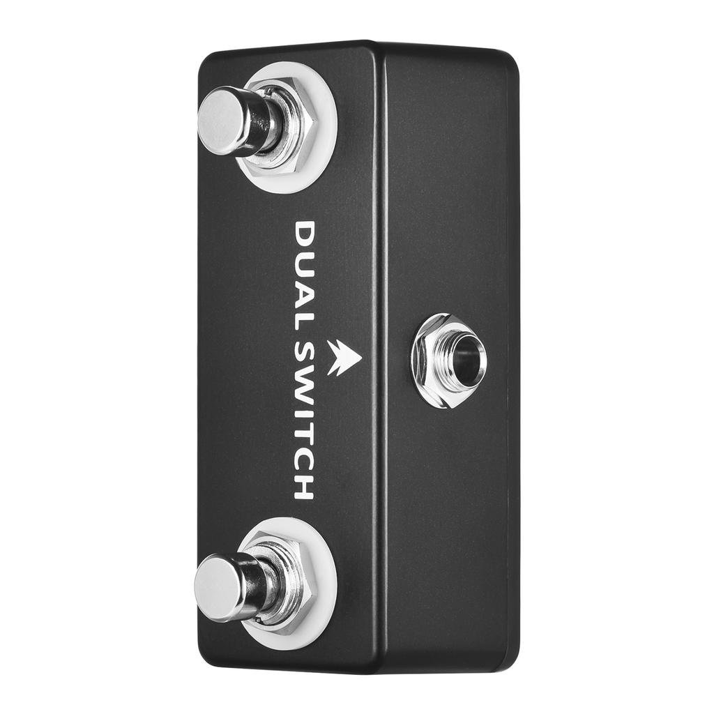 MOSKYAudio DUAL SWITCH Dual Footswitch Foot Switch Pedal Full Metal Shell