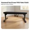 Flat Weight Bench Stable Fitness Equipment Easy to Clean for Home Gym