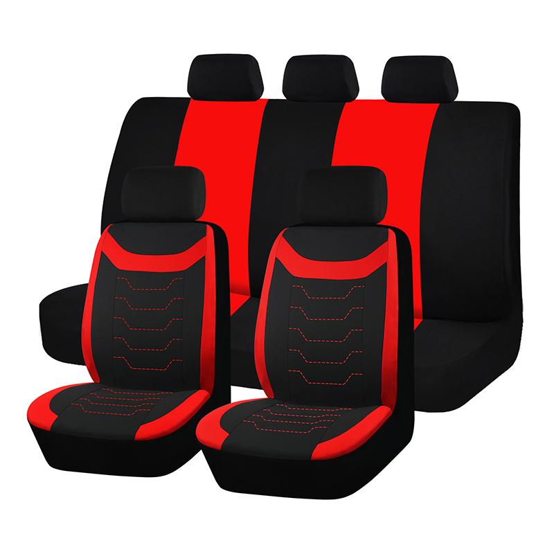 Universal Size Concave Embroidery Car Seat Covers Fit For Most Car SUV Truck Car Accessories Interior With Airbag Compatible