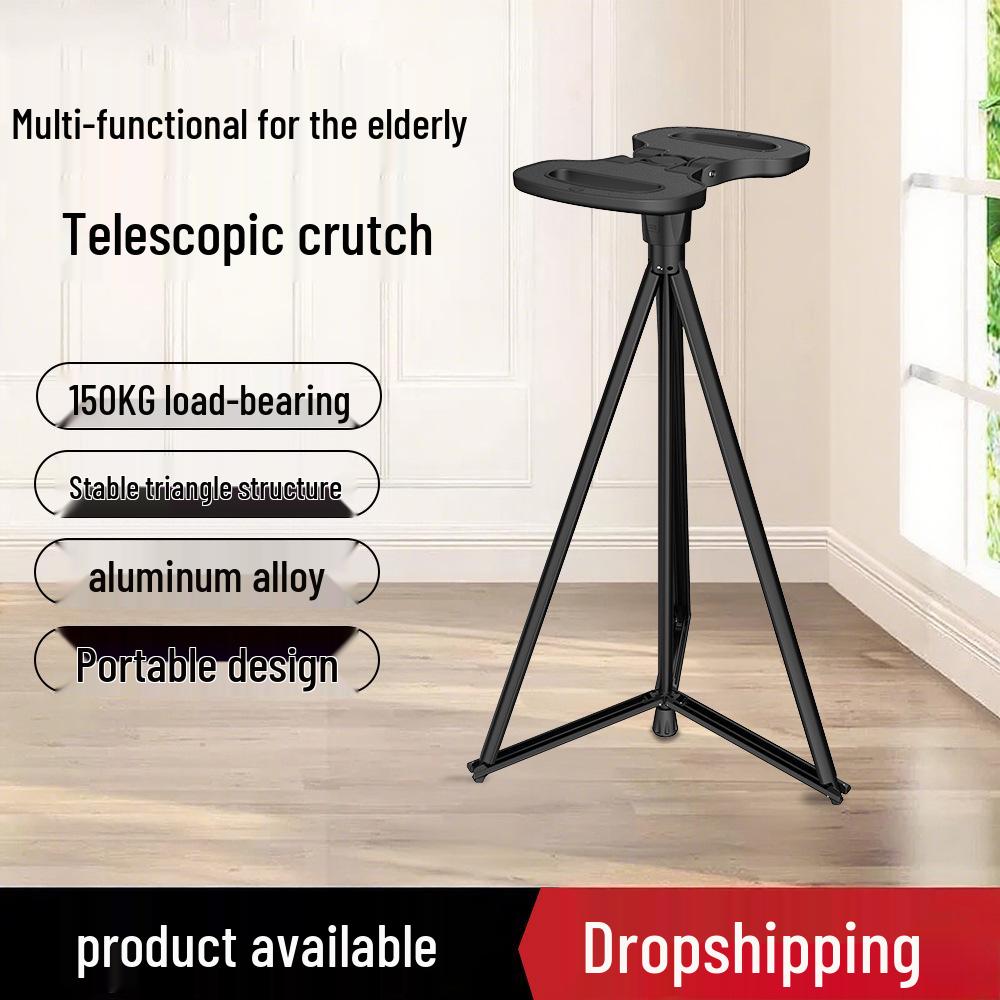 Compact Aluminum Trekking Pole: Outdoor Foldable, Multi-Functional, for Climbing and Hiking.