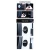For Porsche Panamera 2019-2024 Car Door Shock Absorber Door Lock Protector Silicone Auto Door Lock Latches Cover Accessories Interior Mirrors 6