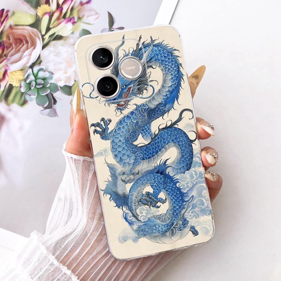 Pro Honor 600 Lite Pouzdro na telefon s počátečním písmenem pro Huawei Y6p Y 7 P Matný zadní kryt Ochrana fotoaparátu Nárazuvzdorná pouzdra