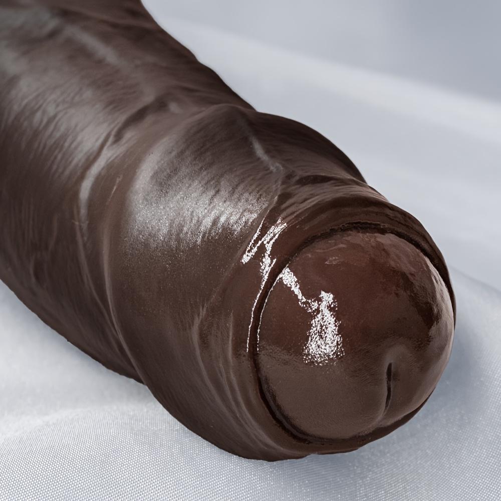 10.63” Realistic Silicone Dildo, Large Manual Adult Toy with Natural Texture for Vaginal & Anal Use, Body-Safe Pleasure Toy for Women & Couples