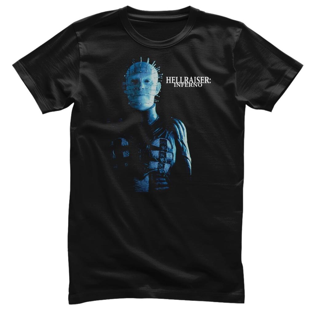 Officially Licensed Hellraiser Black Inferno Men's T-Shirt