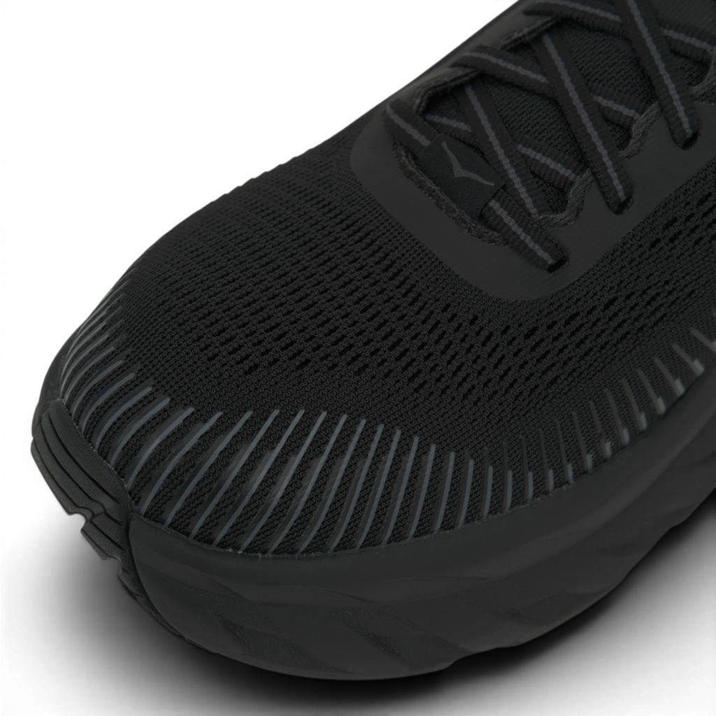 HOKA Bondi 7 Black Unisex Sneakers 1110518-BBLC