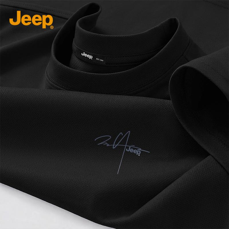 JEEP Men s Cooling Breathable Short Sleeve T-Shirt M
