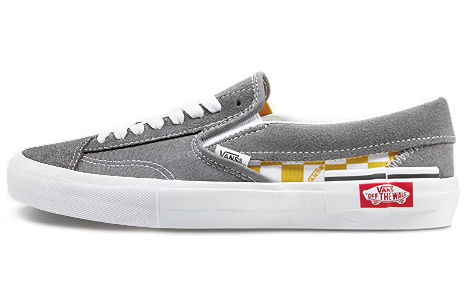 Slip-On Vans Cap Checkerboard - Pewter Mango Mojito VN0A3WM5V0D 36