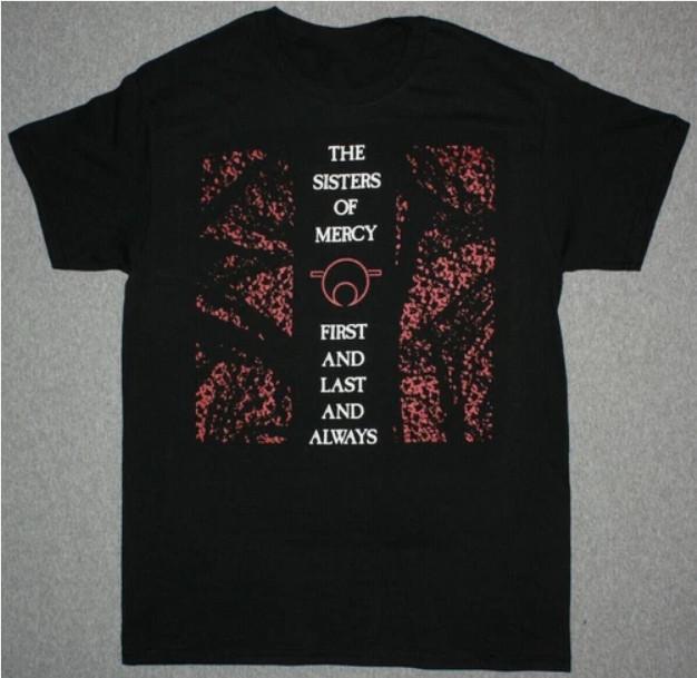 THE SISTERS OF MERCY PRIMO E ULTIMO E SEMPRE Maglietta Unisex da Uomo S-5XL
