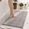 Print Sponge Bathroom Cashmere Thickening Mat Bath Non-slip Carpets In Wash Basin Bathtub  Floor Rug Shower Room Doormat Memory Foam 3D Pad