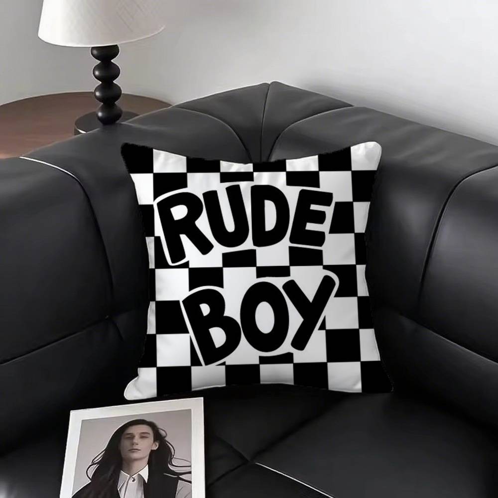 1pc Original Rude Boy Pillow Case Square Bedroom Sofa Leisure Comfort Cushion Car Living Room Home Decoration