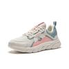 Anta Cushioning Wear-Resistant Low-Top Running Shoes Women's White Pink Cyan Sneakers