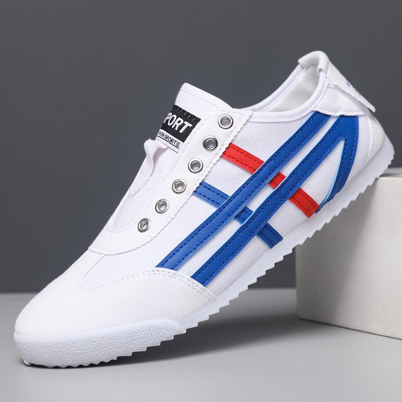Men's Shoes Spring 2025 New Trendy with Retro Flat Casual Sports Trendy Shoes Internet Celebrity Casual Sports Shoes Men