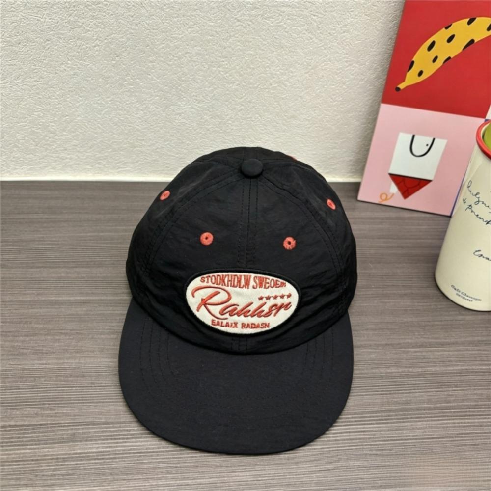 Sun Protection Lightweight Duckbill Cap Embroidered Letters Candy Color Peaked Caps Daily