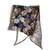 [Oil Painting Ball] Summer and Autumn New Light and Versatile Long Ribbon Silk Scarf Ladies' Art Niche Scarf