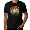 Chaotic Neutral Kinda Care Kinda Dont Vintage Tshirt High Elasticity Sports Tee Shirt