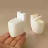 1/12 Dollhouse Miniature Toilet Model Dollhouse Bathroom Furniture Ornament Micro Scene Decoration Pretend Play Toys