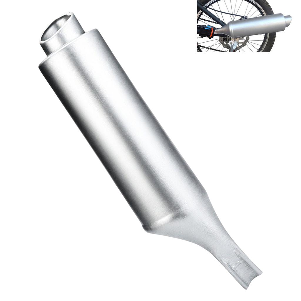 Silenziatore per Bicicletta Tubo di Scarico in Plastica Resistente Tubo di Scarico Turbo per Bici Adatto per Accessori da Ciclismo