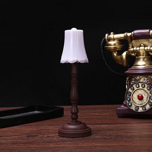 PDTO Mini LED Night Light Retro Style Table Bedside Lamp Small Desktop Decoration