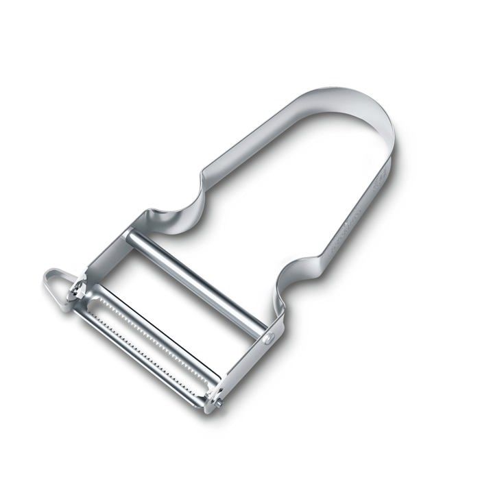 Victorinox - 6.0913 - Star Peeler, Vegetable Peeler, Micro Toothing, Extra Sharp Zag Cut, Stainless Steel, Colour Metal,