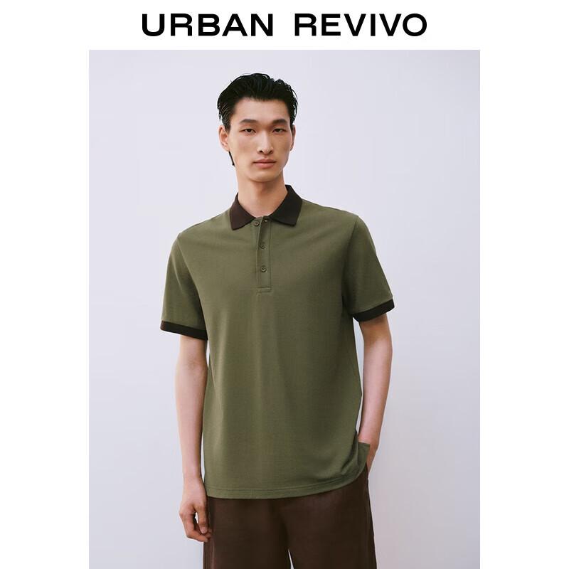 UR Men s Color-Block Cotton Short-Sleeve T-Shirt XS