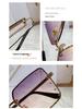 Gradient Cut-Edge Large Frame Women's Fashion Sunglasses - Slimming & Stylish Street Style