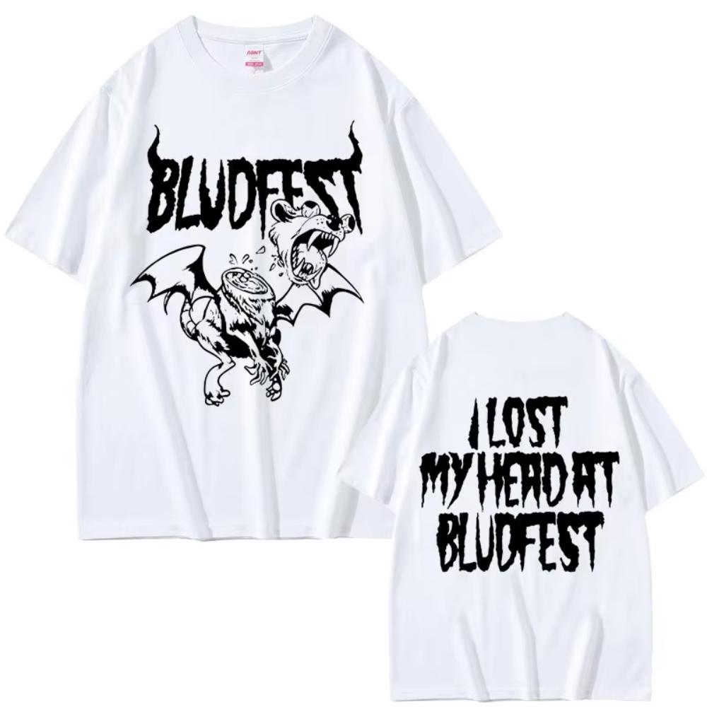 Singer Yungblud Bludfest 2025 Merch T Shirts Men Women Fashion Rock Short Sleeve T-shirts Men's Casual Cotton Oversized T-shirts