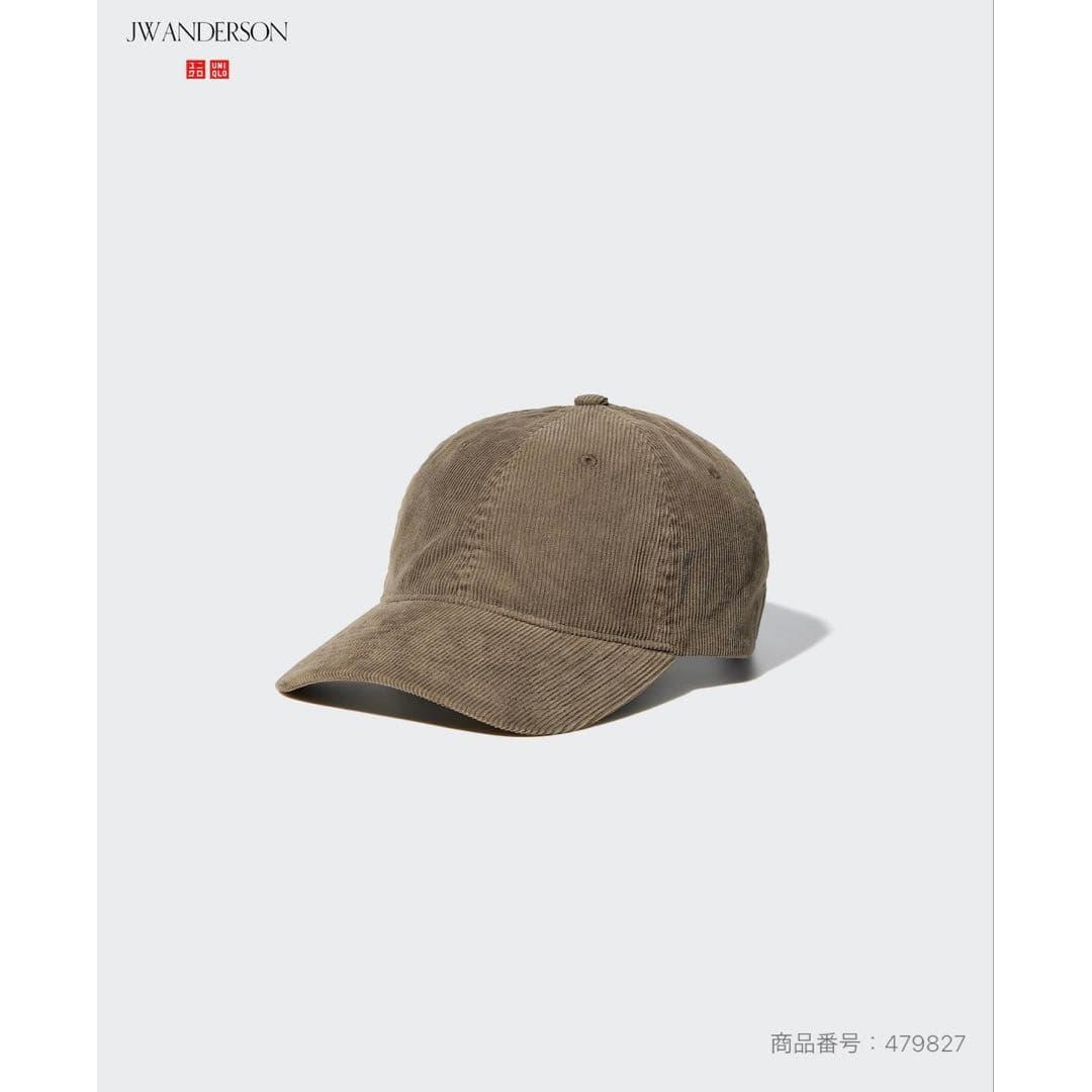Б/у [Новая и неиспользованная] Вельветовая кепка UNIQLO JWANDERSON Коричневая