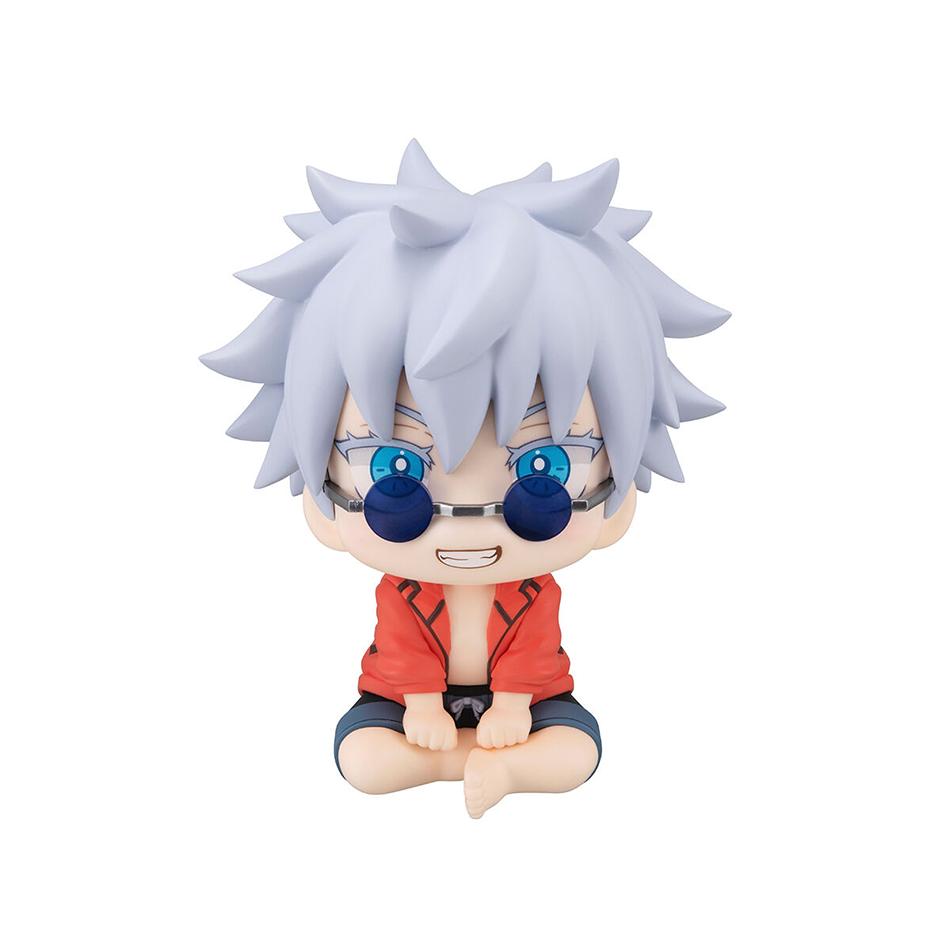 Jujutsu Kaisen Anime Figures Geto Suguru Gojo Satoru Doll Okinawa Ver. Collection Toy for Children Q Version Doll 10cm PVC Model