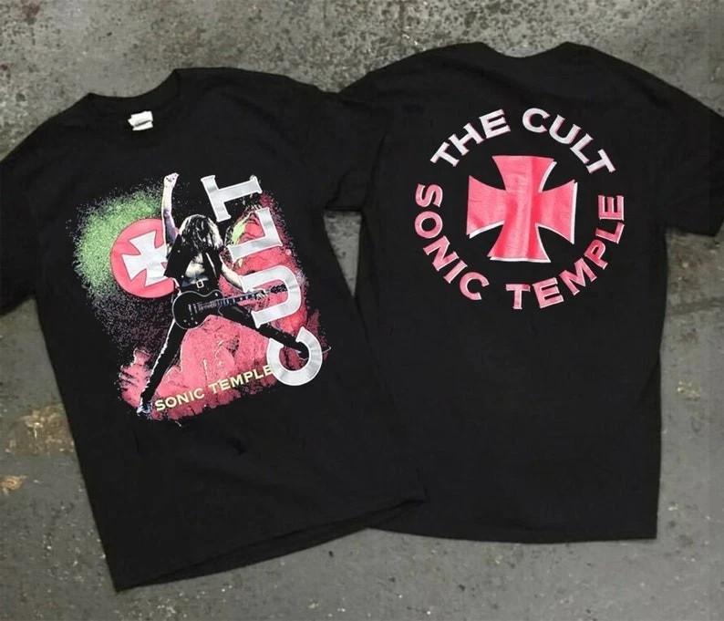 

The Cult Sonic Temple Concert 1989 Tour TShirt Unisex T-Shirt L