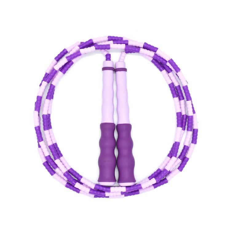 TLXT Patterned Beaded Jump Rope for Adults & Kids
