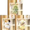 Adorable Plush Dinosaur Toy With Bunny Shape For Girls Gift And Keychain Decor