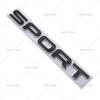 2pcs/lot 3D Metal SPORT Car Emblem Auto Badge Rear Trunk NamePlate Stickers Side Fender Decal