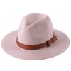 Neuer Panama Weicher Formbarer Strohhut Sommer Damen Herren Breiter Rand Strand Sonnenhut UV-Schutz Fedora Hut Chapeu Feminino 2024 Neu